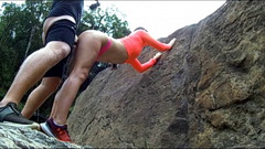 Русские туристы трахаются у реки