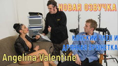 Тёлка СОГЛАСИЛАСЬ на съемки только из-за большого ХУЯ напарника